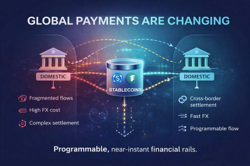 Stable coins Are Becoming Blockchain's Payment Layer